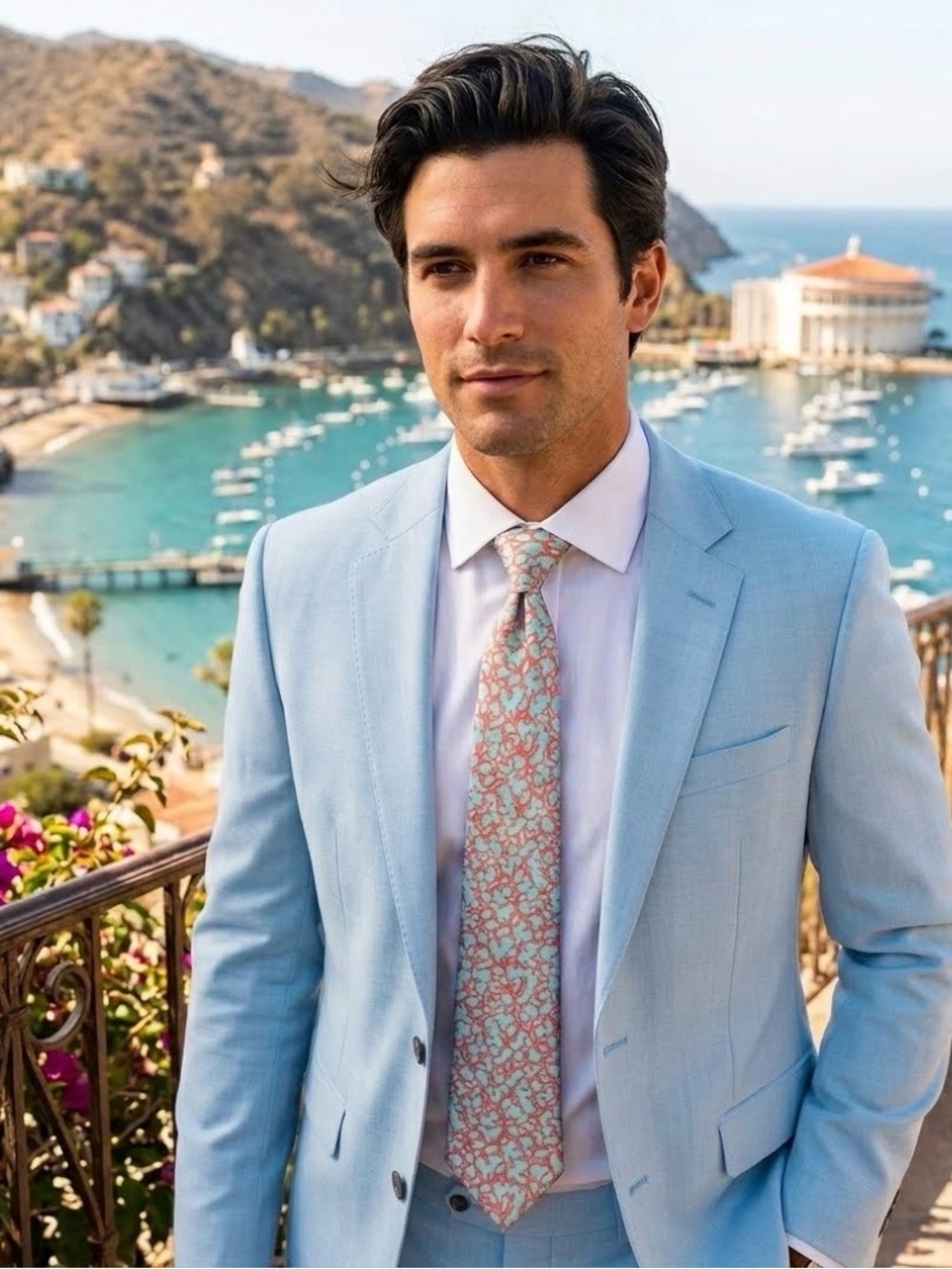 J. McLaughlin Silk Tie
